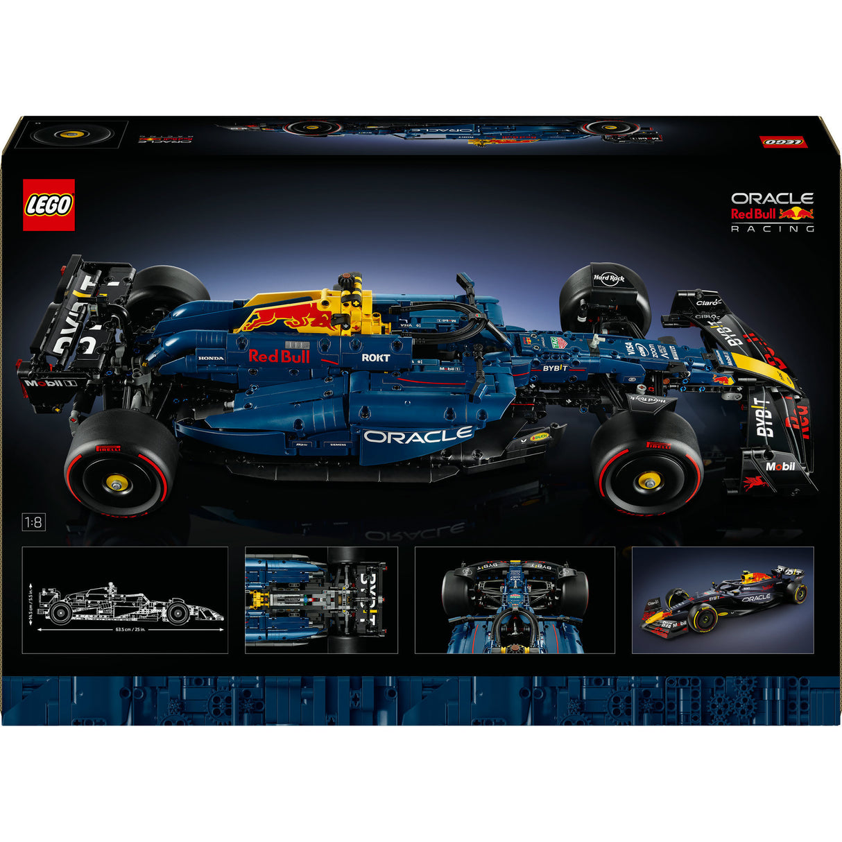 Lego technic 42206 oracle red bull racing rb20 f1 auto