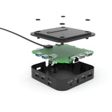 I-tec usb-c hdmi dp docking station with power delivery 100 w (zwart)