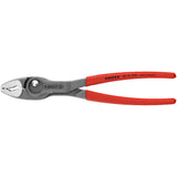 Knipex twingrip, voor- en zij-grijptang (rood)