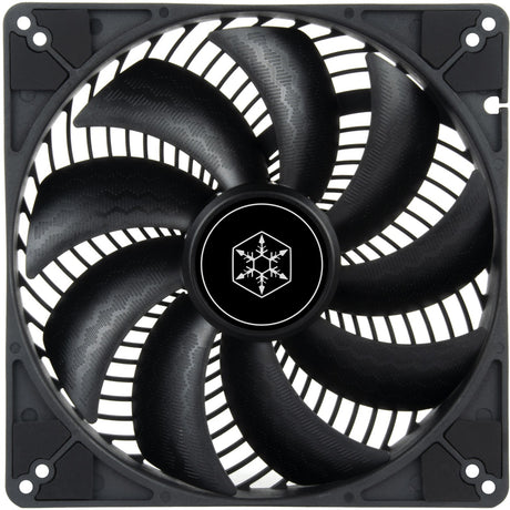 Silverstone air penetrator 184i pro case fan (zwart, 180 x 180 x 32 mm, pwm)