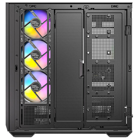 Antec c7 argb midi tower behuizing (zwart | 2x usb-a | 1x usb-c | tempered glass)