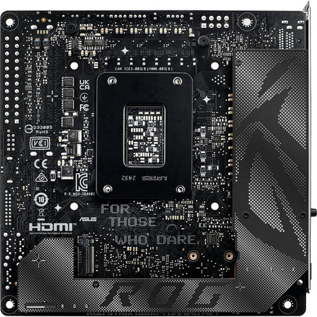 Asus rog strix b860-i gaming wifi socket 1851 moederbord (raid, 2.5 gb-lan, wi-fi 7, bt, sound, mini-itx)
