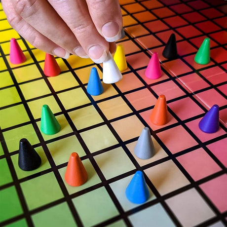 European player network hues and cues bordspel (engels, frans, 3 - 6 spelers, 30 minuten, vanaf 8 jaar)