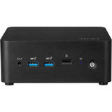 Msi cubi nuc 1m-002eu pc-systeem (zwart | core 5 120u | intel graphics | 8 gb | 512 gb ssd)