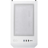 Silverstone fara h1m pro midi tower behuizing (wit | 3x usb-a | rgb | window)