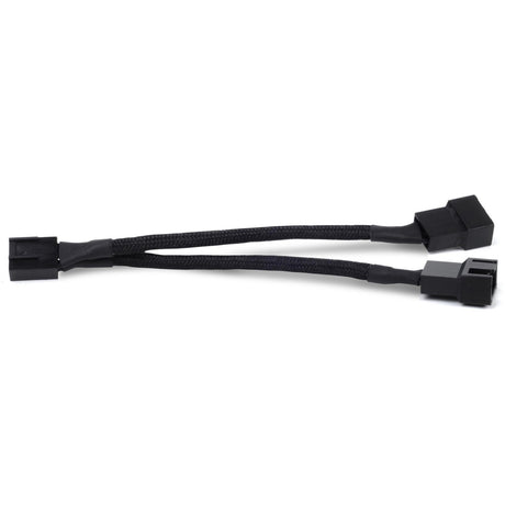 Silverstone sst-cpf01 splitterkabel (zwart, 10 centimeter)
