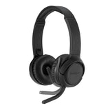 Kensington h1050 eq bluetooth on-ear headset met ruisonderdrukking van omgevingsgeluid (zwart, bluetooth 5.4)