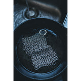 The windmill chain mail cleaner borstel (roestvrij staal)