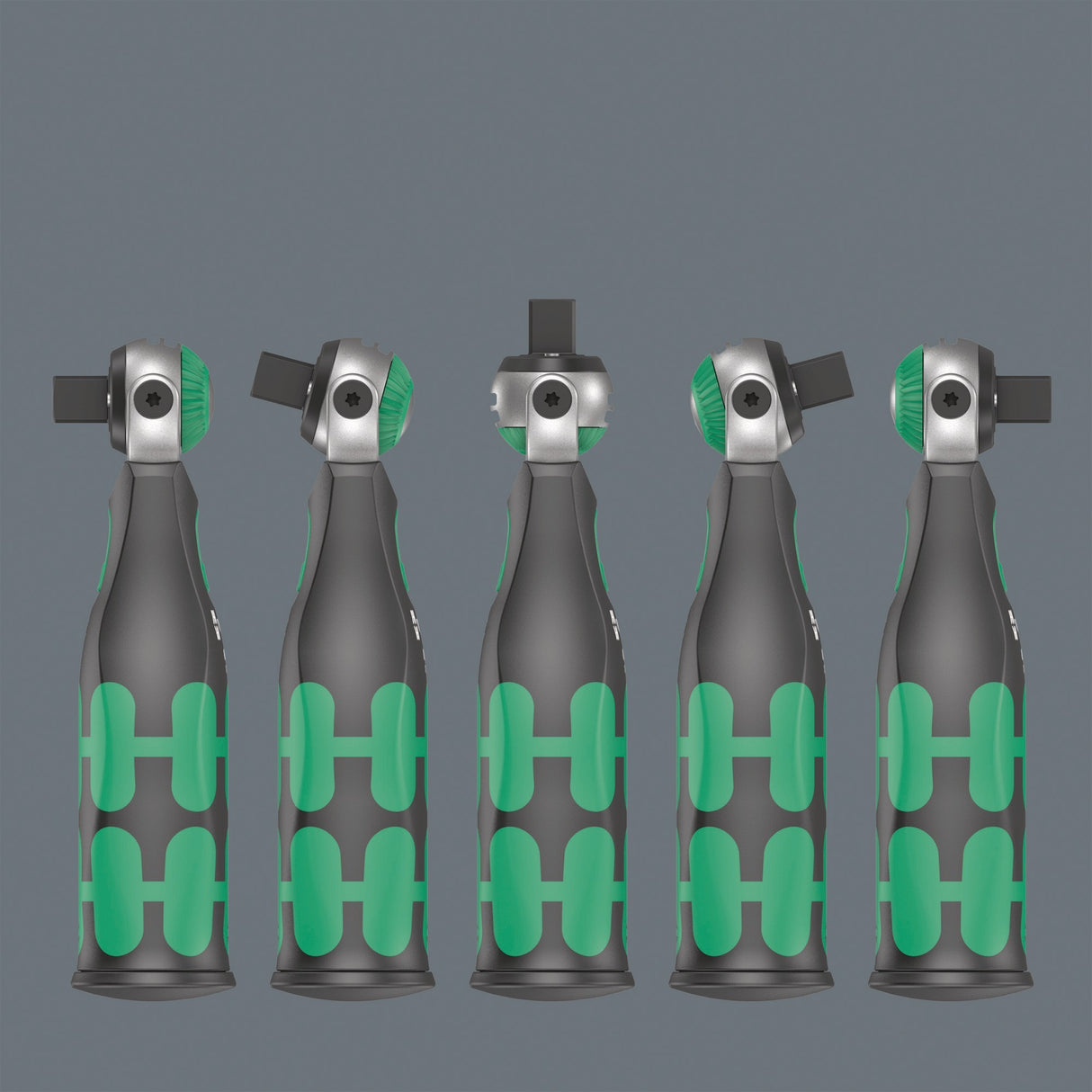 Wera 8009 zyklop pocket set 3 bitset (zwart groen, 27‑delig)
