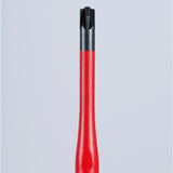 Knipex schroevendraaier (slim) plus-minus pz2 (rood geel)