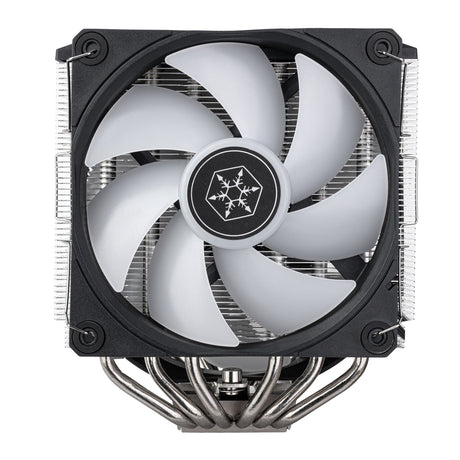 Silverstone sst-hyd140-argb cpu-koeler (4-pins pwm fan-connector, 4-1 pin argb (5v led))