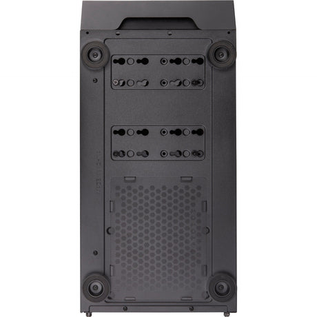 Silverstone fara r1 v2 midi tower behuizing (zwart | 3x usb-a | tempered glass)