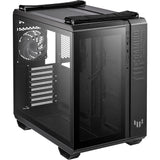 Asus tuf gaming gt502 plus midi tower behuizing (zwart | 2x usb-a | 1x usb-c | tempered glass)