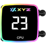 Xyz pc gear aquapulse aio 360 waterkoeling (zwart, argb, pwm)