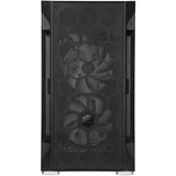 Silverstone sst-fah1mb-pro midi tower behuizing (zwart | 3x usb-a | rgb | tempered glass)