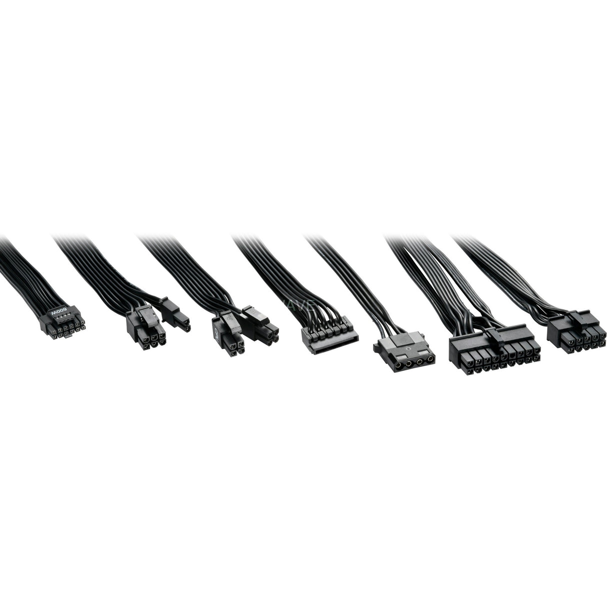 Sharkoon rebel p20 modulaire 750 watt voeding (zwart, 1x 12v-2x6, 4x pcie)
