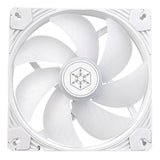 Silverstone shark force 140 argb case fan (wit, 140 x 140 x 25 mm, pwm, 4-1 pin argb (5v led))