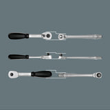 Wera 8100 sb 11 zyklop metalen ratelset, 3 8 gereedschapsset (zwart groen, 29-delig, volledig metalen ratel met vierkantaandrijving)