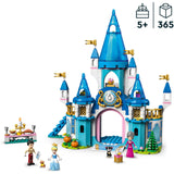 Lego disney princess - het kasteel van assepoester en de knappe prins constructiespeelgoed (43206)