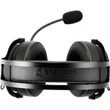 Sharkoon skiller sgh50 over-ear gaming headset (zwart, pc, playstation 4, playstation 5, xbox series s|x)
