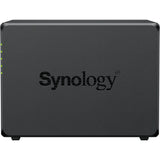 Synology diskstation ds925+ nas (zwart, 2x 2.5gbe lan, 2x usb 3.2 gen 1)