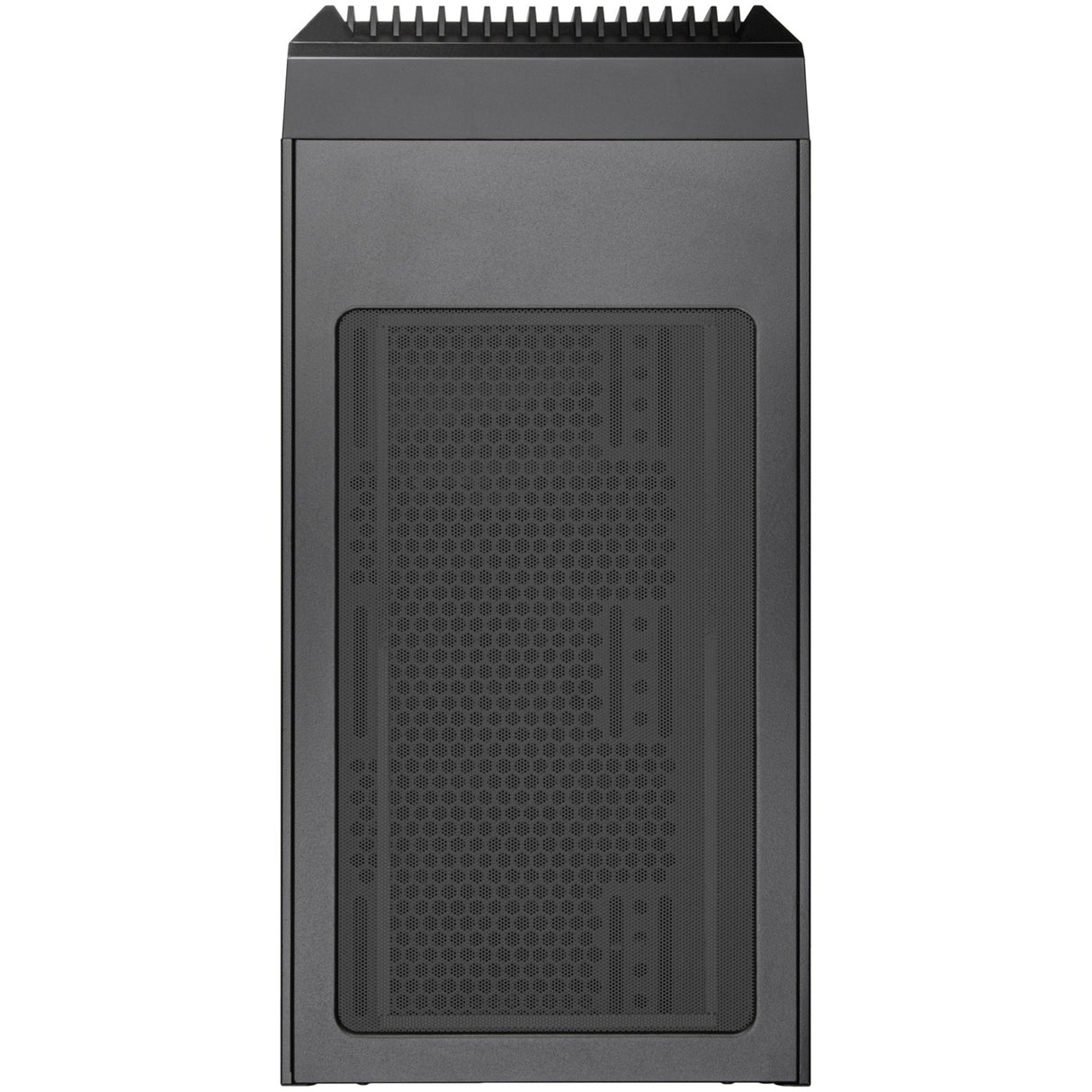 Silverstone cs382 mini tower behuizing (zwart | 2x usb-a | 1x usb-c)