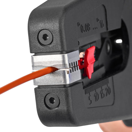 Knipex precistrip16 serie - automatische isolatiestriptang - 195mm - ergonomische handgreep - duits vakmanschap