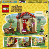 Lego ® animal crossing™ goldies knusse huisje bouwset - 77058