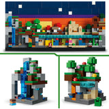 Lego minecraft minibiomen videogame speelgoed voor kinderen en kinderkamer decoratie - 21589
