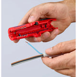 Knipex 16 85 125 sb kabelstripper geschikt voor: ronde kabel, kabel voor vochtige ruimte 8 tot 13 mm 0.2 tot 4.0 mm²