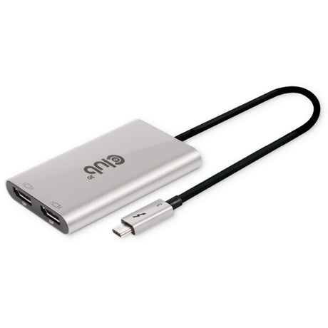 Club 3d thunderbolt 3 naar 2x displayport splitter