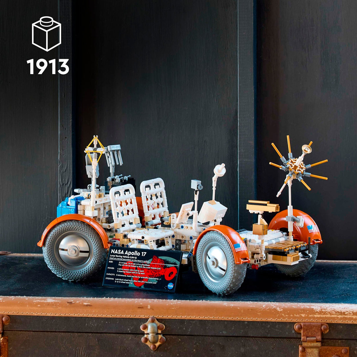 Lego technic nasa apollo maanwagen – lrv - 42182