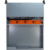Inter-tech ipc 2u-20255 rack behuizing (zwart | 2x usb-a)