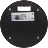 Nature planttrolley rond rolplank (zwart)