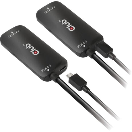 Club 3d hdmi+ micro usb naar usb-c adapter (zwart)