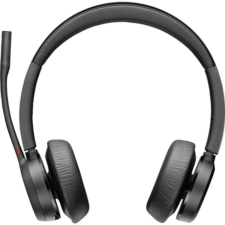 Hp poly voyager 4320-m - teams certified on-ear headset (incl. bt700 dongle + oplaadstatief)