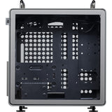 Cooler master qube 540 moonstone midi tower behuizing (grijs | 2x usb-a | 1x usb-c | tempered glass)