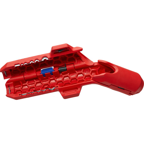 Knipex universeel ontmantelingsgereedschap - ergostrip rechts - rood