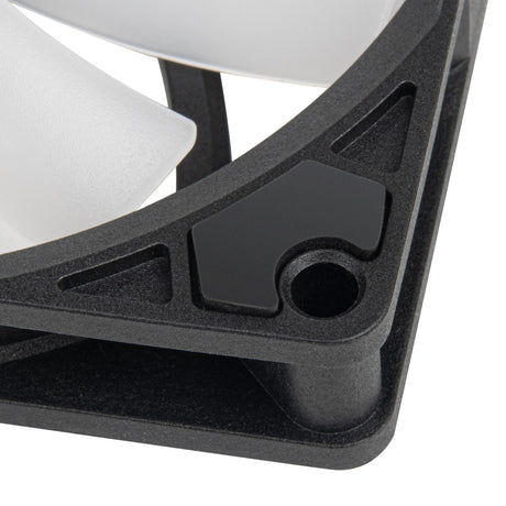 Silverstone air slimmer 90 argb case fan (zwart, 92 x 92 x 15 mm, pwm)