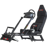 Next level racing f-gt formula and gt simulator cockpit racing simulator (zwart (mat))