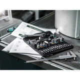 Wera 8100 sa 8 zyklop metal-ratelset, omschakelpal 1 4 gereedschapsset (28-delig)