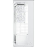 Arctic xtender midi tower behuizing (wit | 2x usb-a | 1x usb-c | rgb | tempered glass)