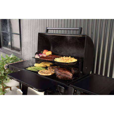 Traeger woodridge pro pellet barbecue (zwart, wifire)