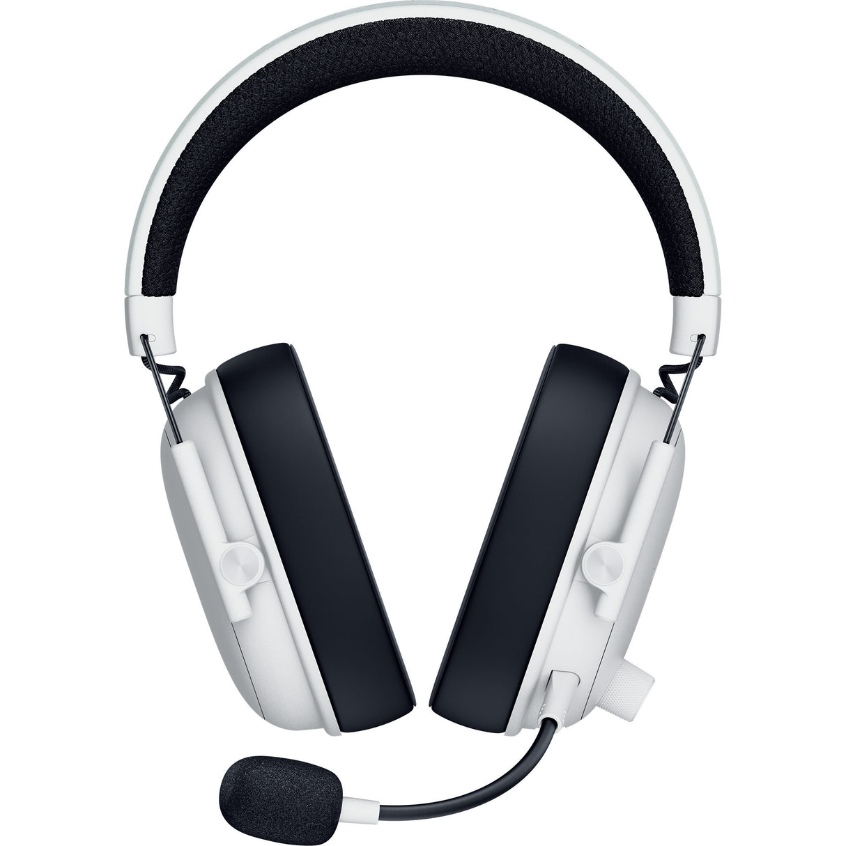 Razer blackshark v3 over-ear gaming headset (wit zwart, pc, playstation 4 en 5, bluetooth)