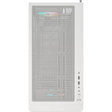 Montech xr wood midi tower behuizing (wit | 1x usb-a | 1x usb-c | rgb | window)