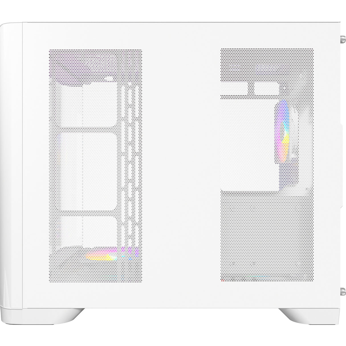 Antec c5 curve argb midi tower behuizing (wit | 2x usb-a | 1x usb-c | tempered glass)