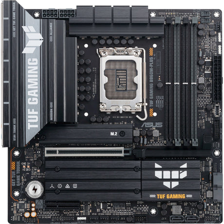 Asus tuf gaming b860m-plus socket 1851 moederbord (2.5 gb-lan, sound, µatx)