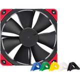 Noctua nf-f12 pwm chromax.black.swap case fan (zwart, 120 x 120 x 25 mm)