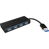 Icy box ib-ac6104 usb 3.0 usb-hub (zwart)