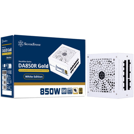 Silverstone sst-da850r-gma-www modulaire 850 watt voeding (wit, 4x pcie)